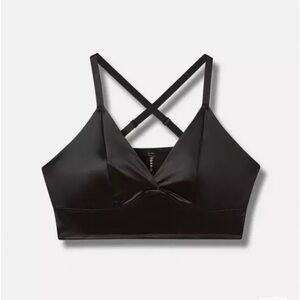 Torrid Lightly Lined Shine Bralette Size 0X NWT
